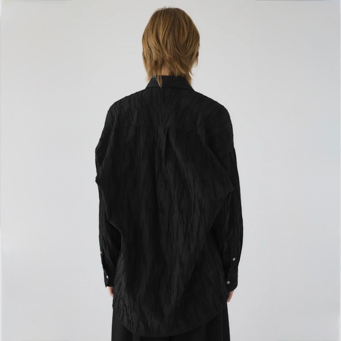 【残り一点】Tuck Pleats Back Volume SH