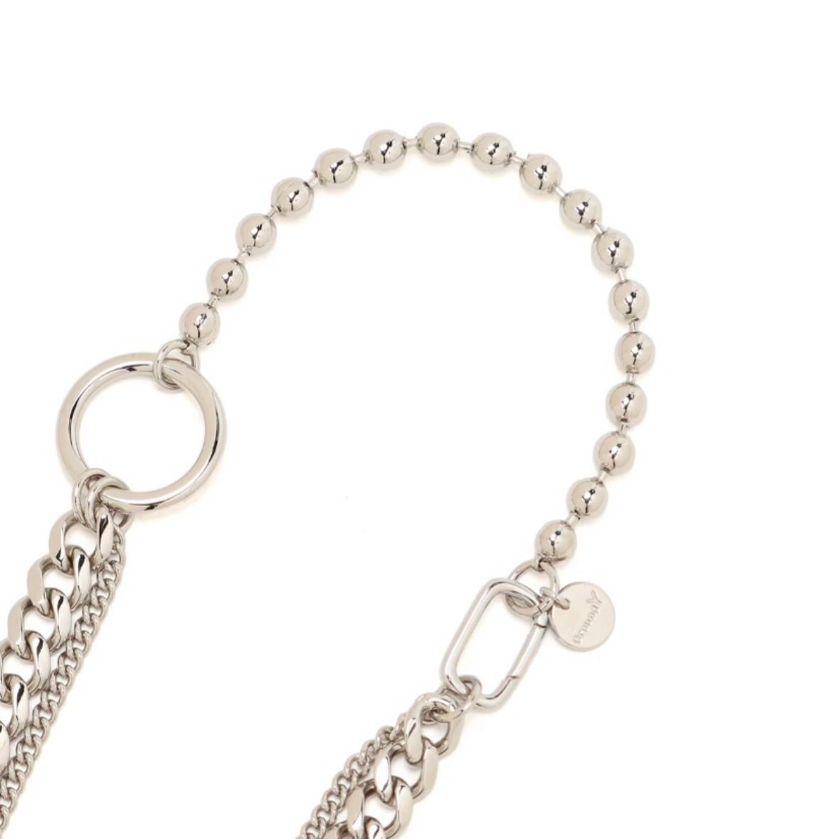 【残り一点】ラウンドネックレス(SILVER)