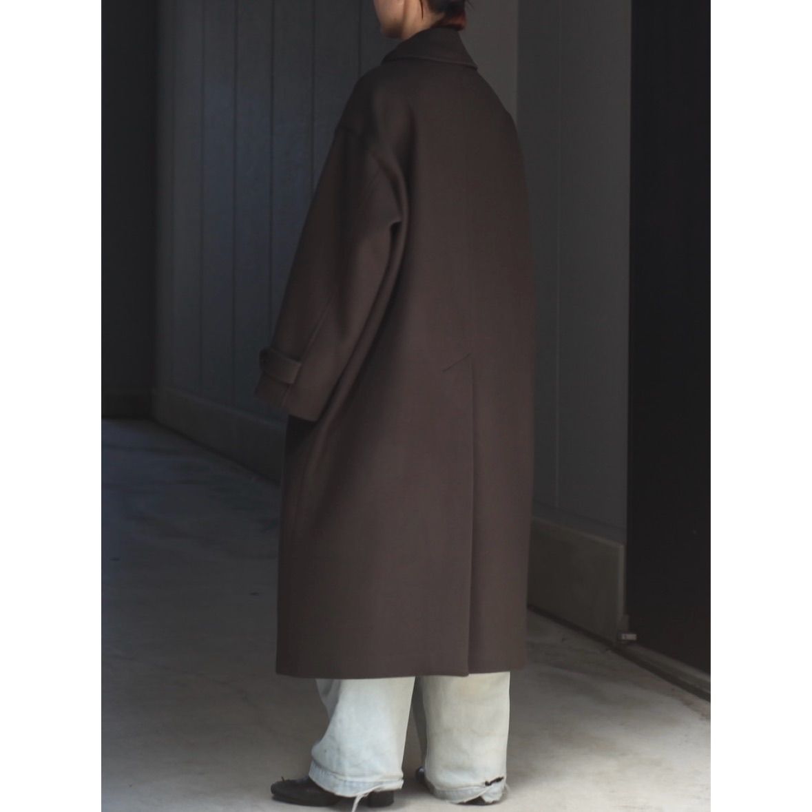 【残り一点】Melton Big Balmacaan Coat