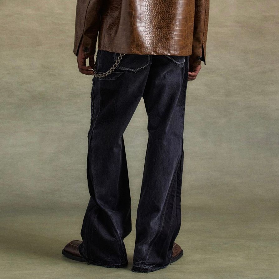 【残り一点】Rodeo Carpenter Wide Jeans