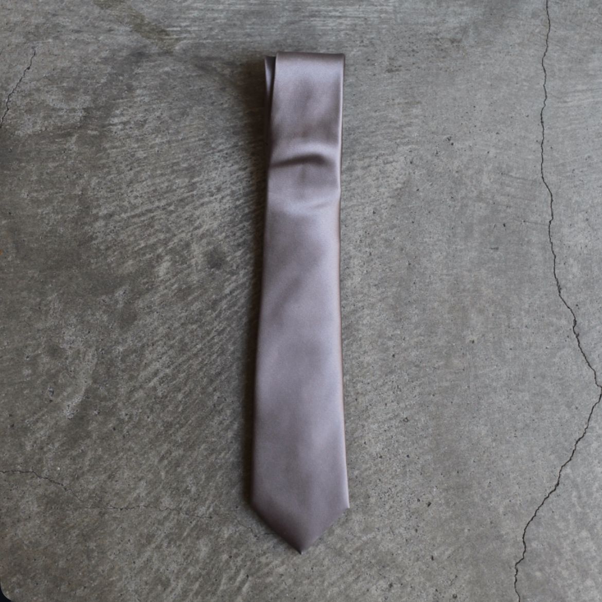 【残りわずか】70mm Narrow Tie(GREY)