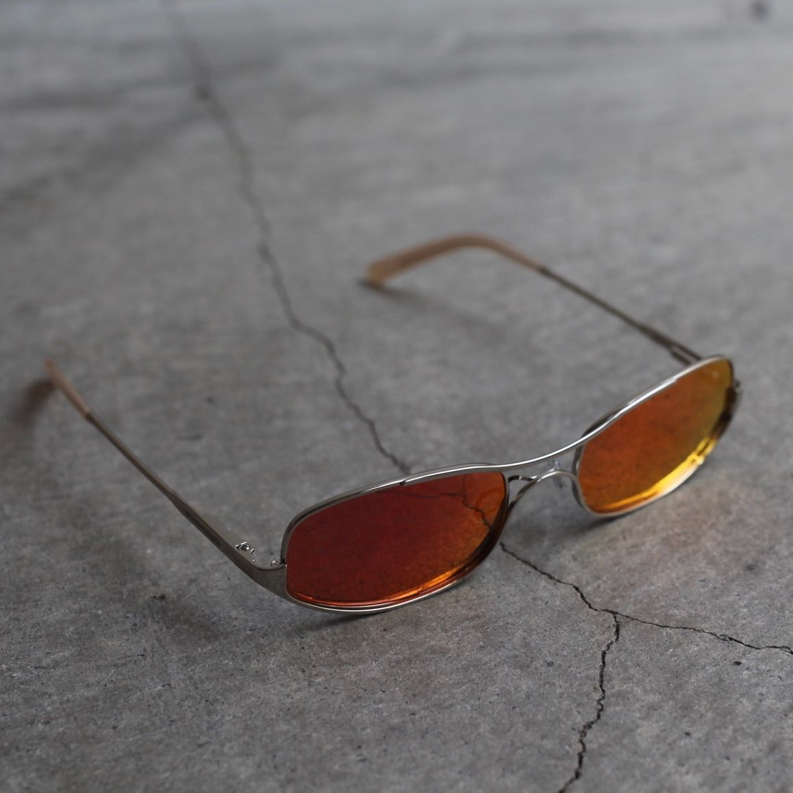 【残り一点】Red Wire Frame Sunglasses