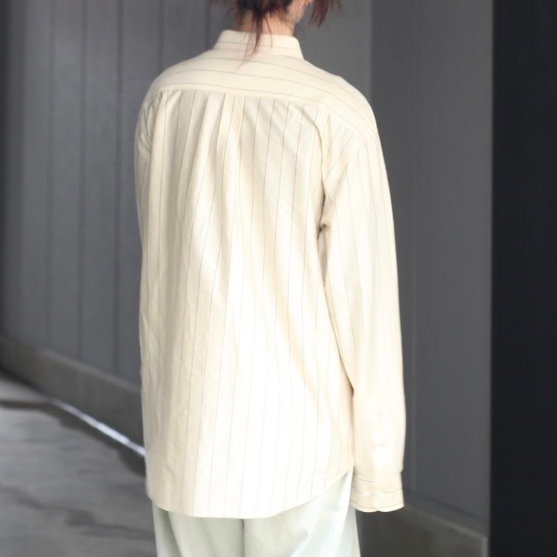 【残り一点】46G Stripe Modest Shirt