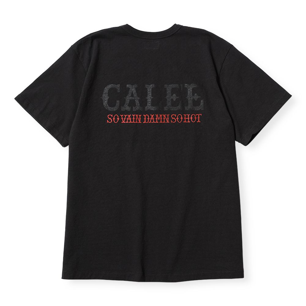 【残り一点】Garment Dye Calee Logo Tee