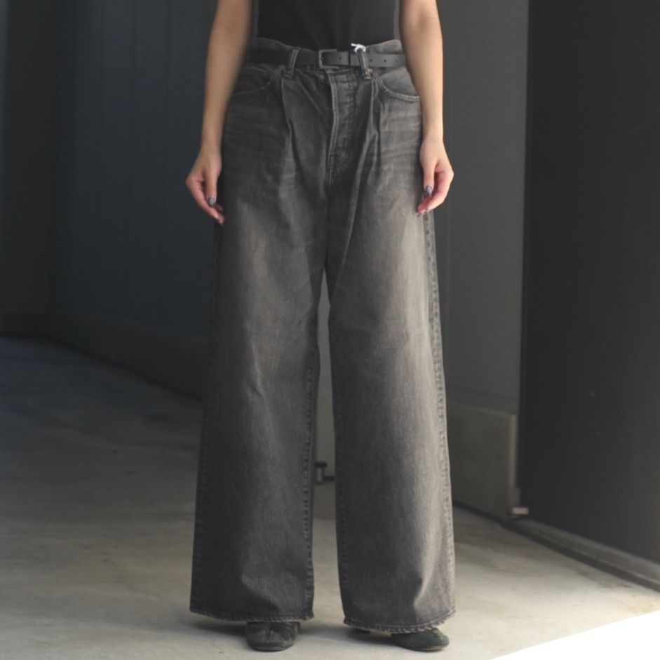 【残りわずか】Wide Vintage Denim Pants