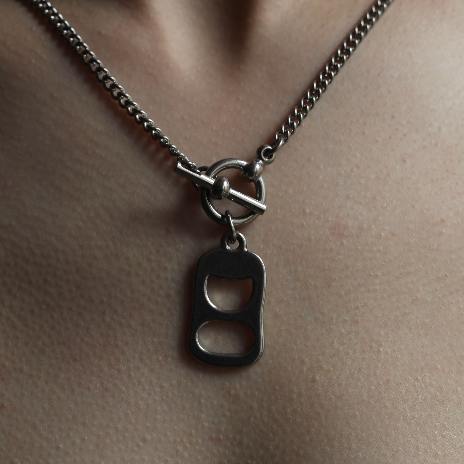 【残り一点】Pull Tab Necklace(SILVER)