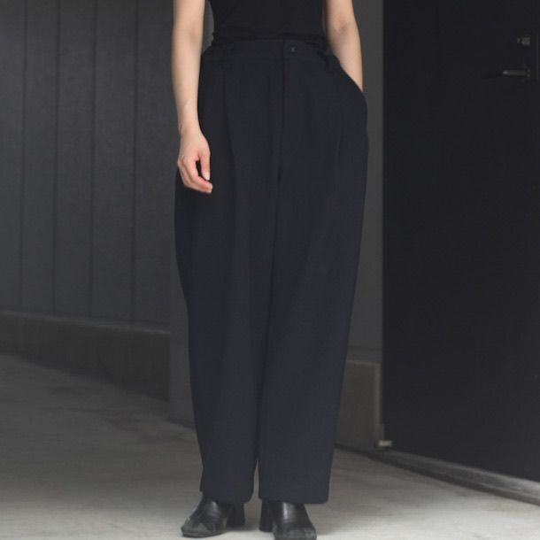 stein Gradation Pleats Wide Trousers - www.onkajans.com