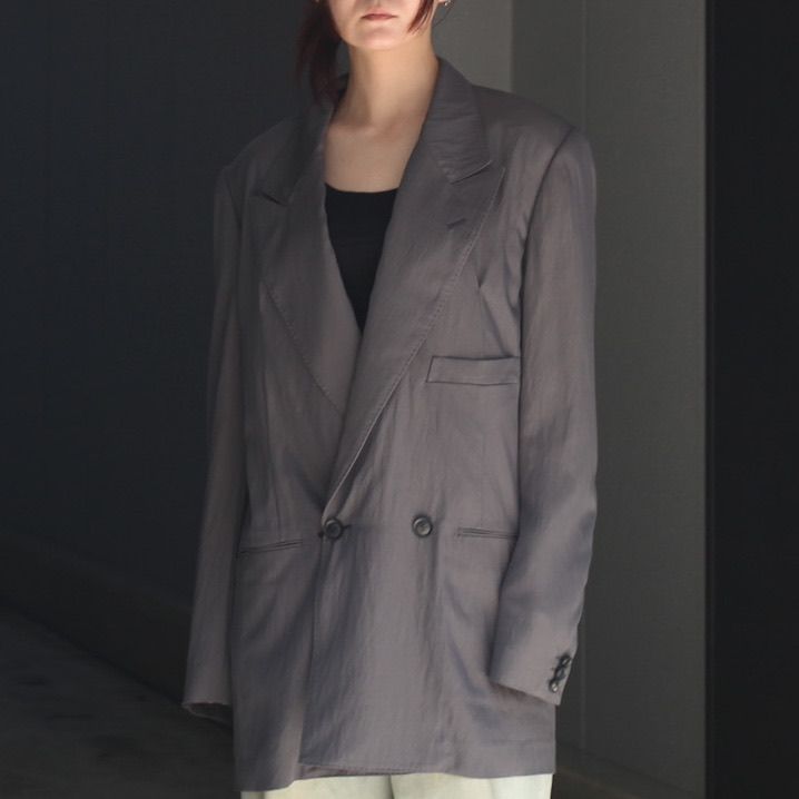 【残り一点】Interlining Pocket Rayon Gabardine Jacket