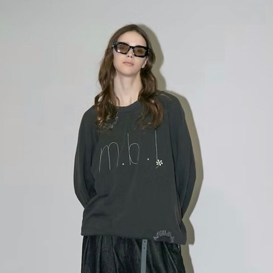 【残り一点】ロゴ刺繍スウェット