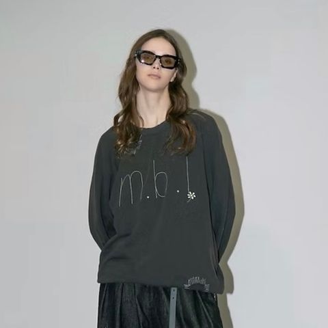 【残り一点】ロゴ刺繍スウェット