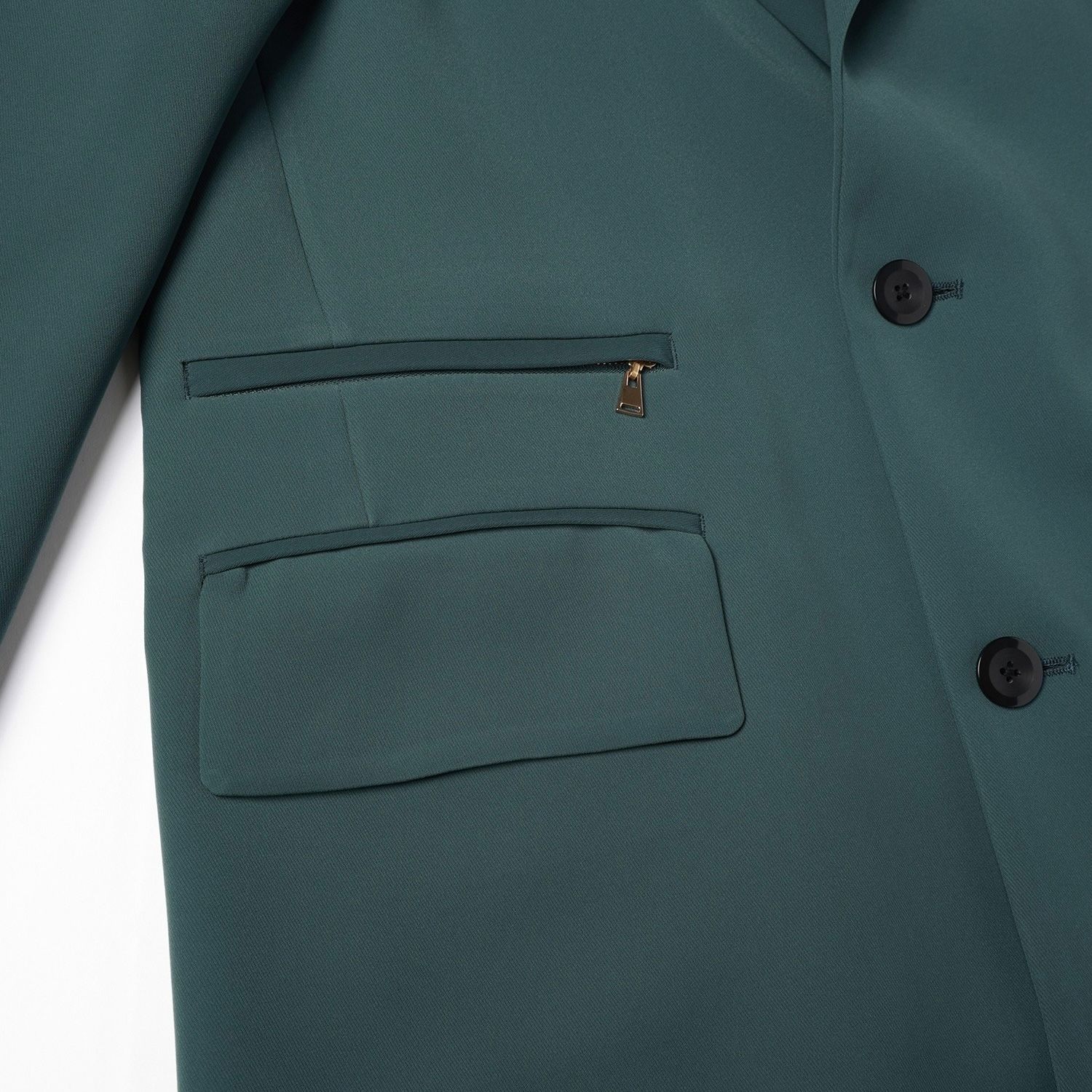 CULLNI - 【残り一点】Double Cloth Twill Zip Pocket Tailored