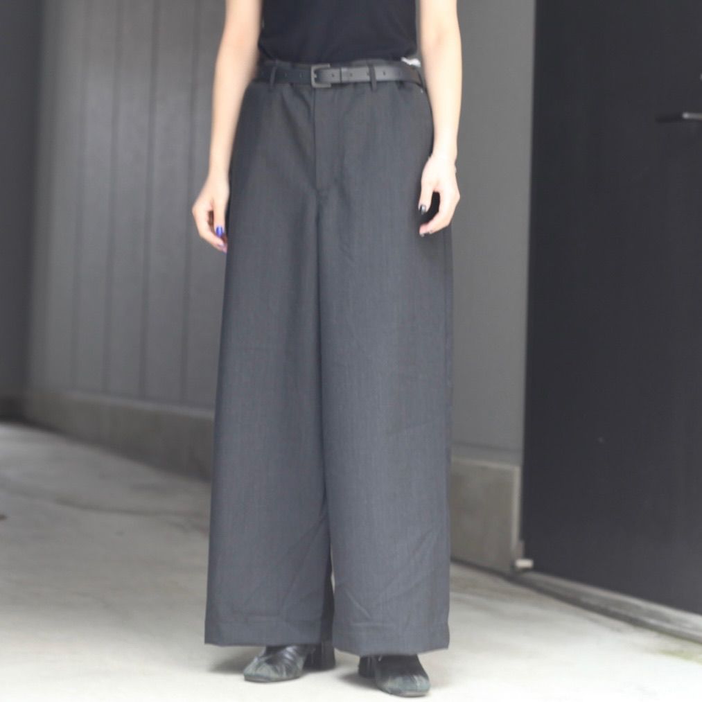 【残り一点】ウォッシャブルツイルスラックス