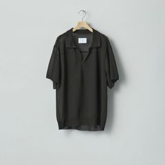 【残りわずか】PE/Ramie Knit S/S Skipper