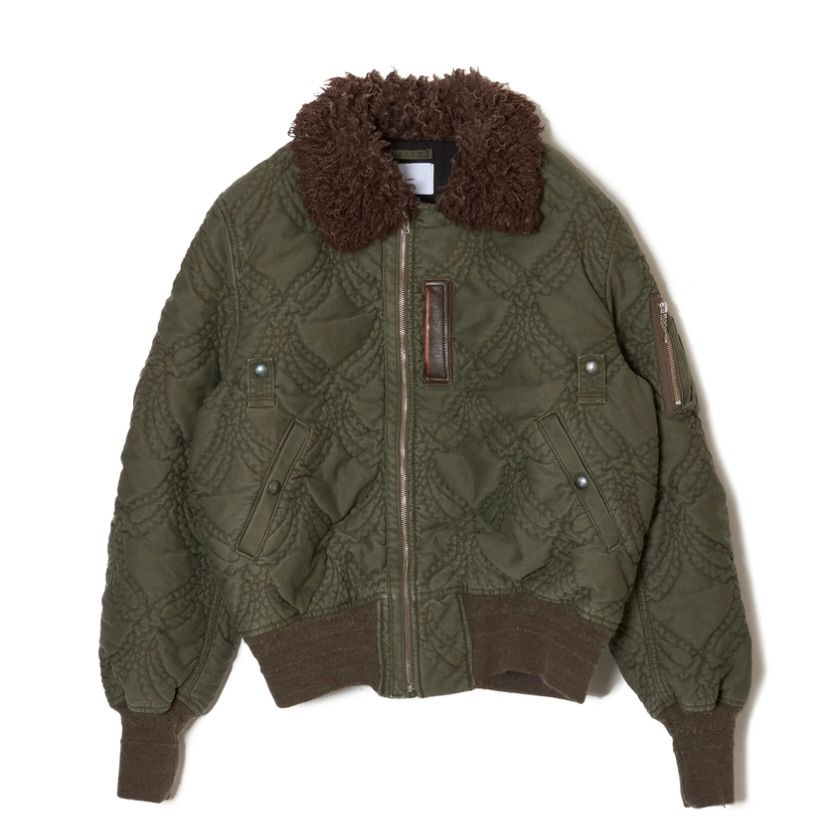 【残り一点】Quilted Flight Jacket