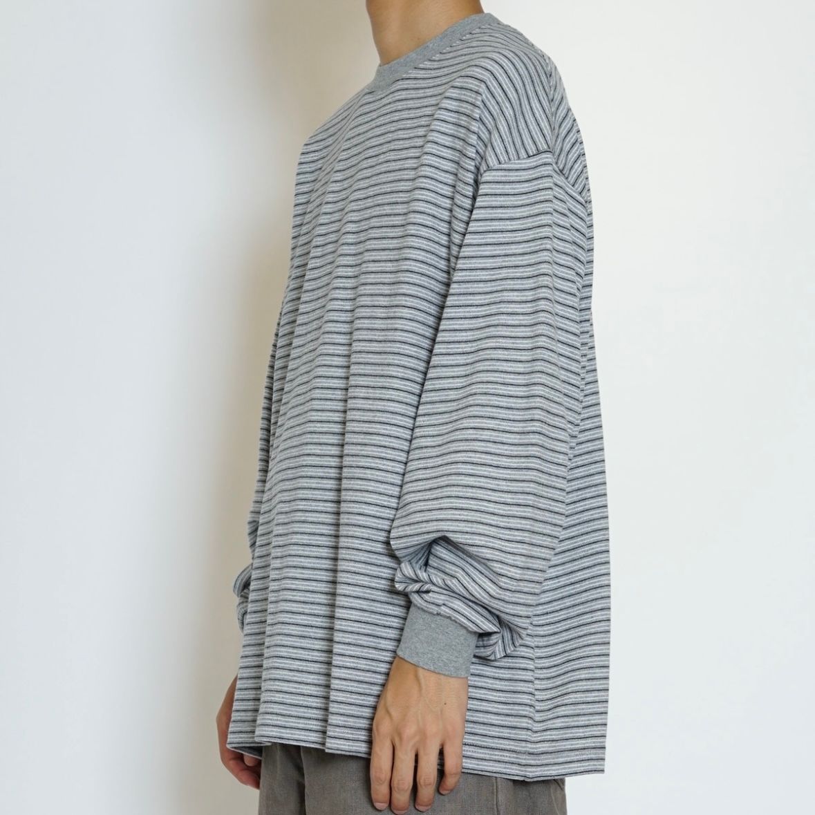 【残りわずか】Border Wide L/S Tee