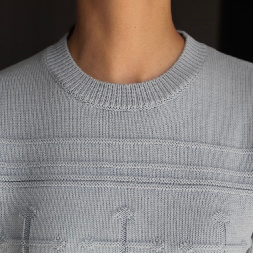 【残り一点】Cross Tite Knit
