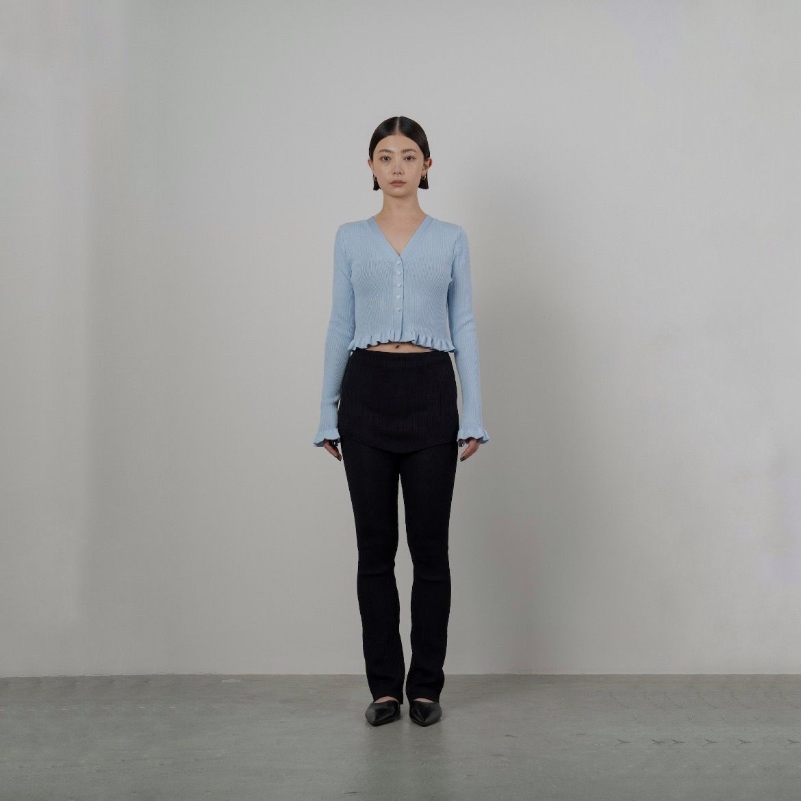 【残り一点】2way Frills Cardigan