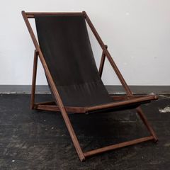 【お取り寄せ注文可能】Reclining Chair(BLACK×BROWN)