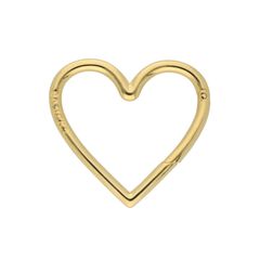 【残りわずか】Gold Plating Heart Carabiner