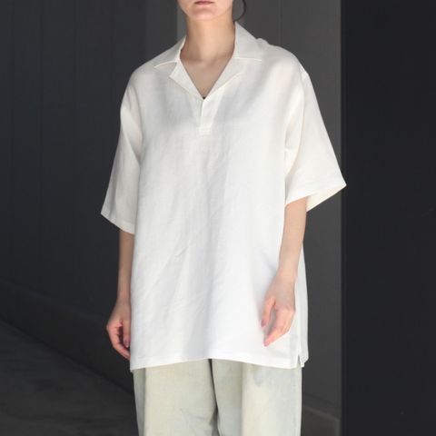 【残り一点】Linen Skipper Polo Shirt