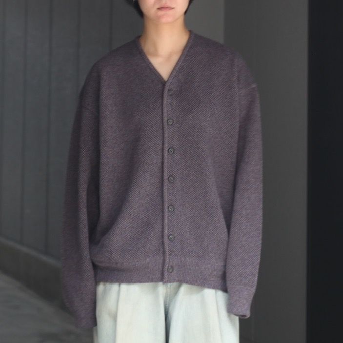 【残り一点】Moss Stitch V/N Cardigan