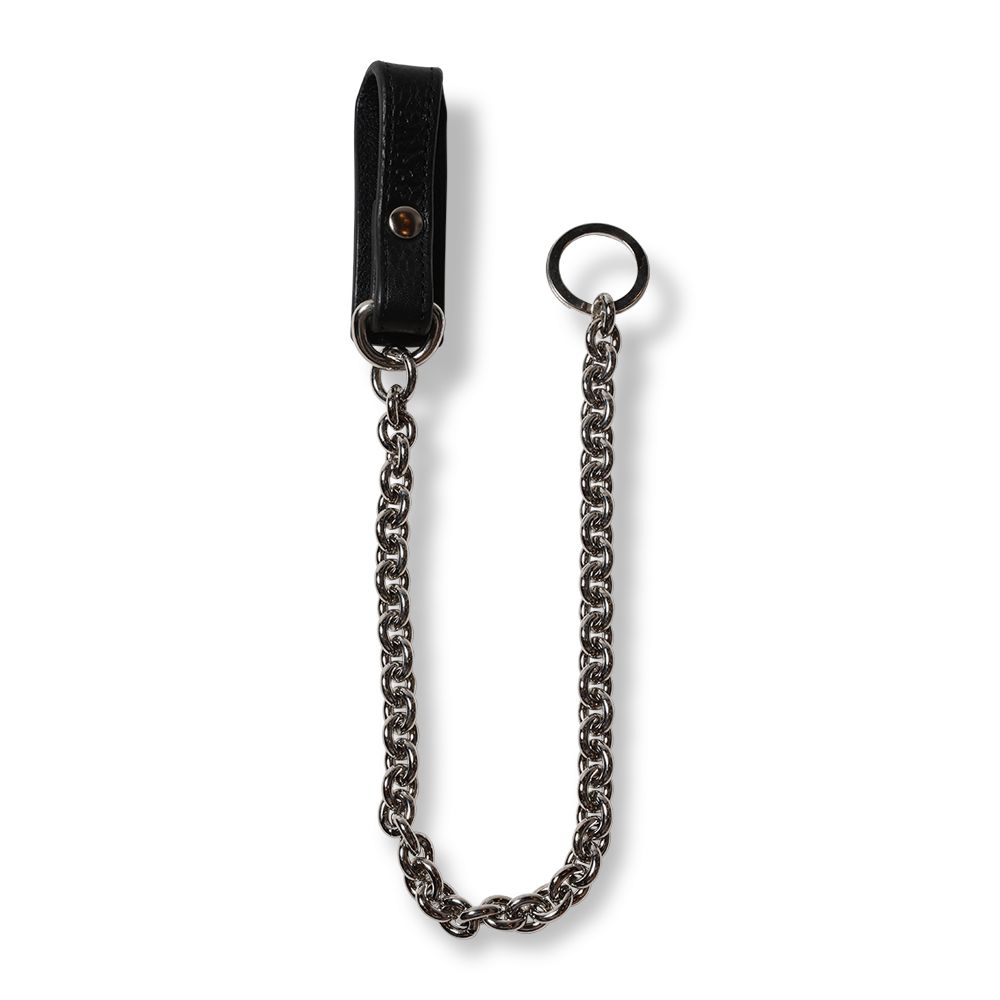 【残りわずか】Studs Leather Wallet Chain