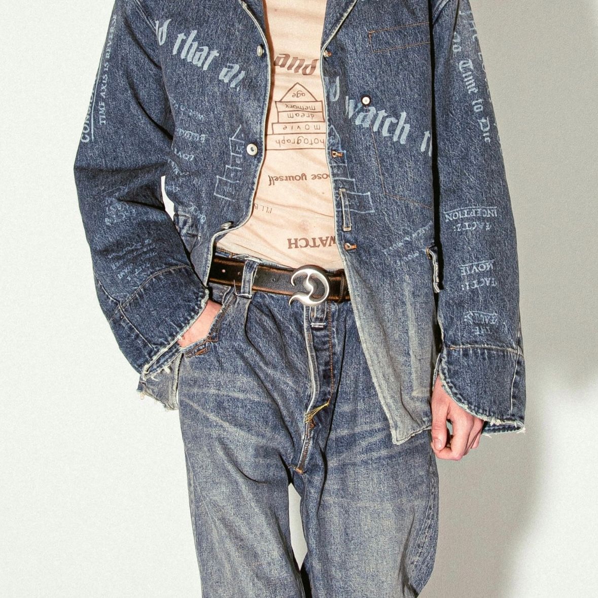 【再販売通知受付可能】"D"Buckle Vintage Velt