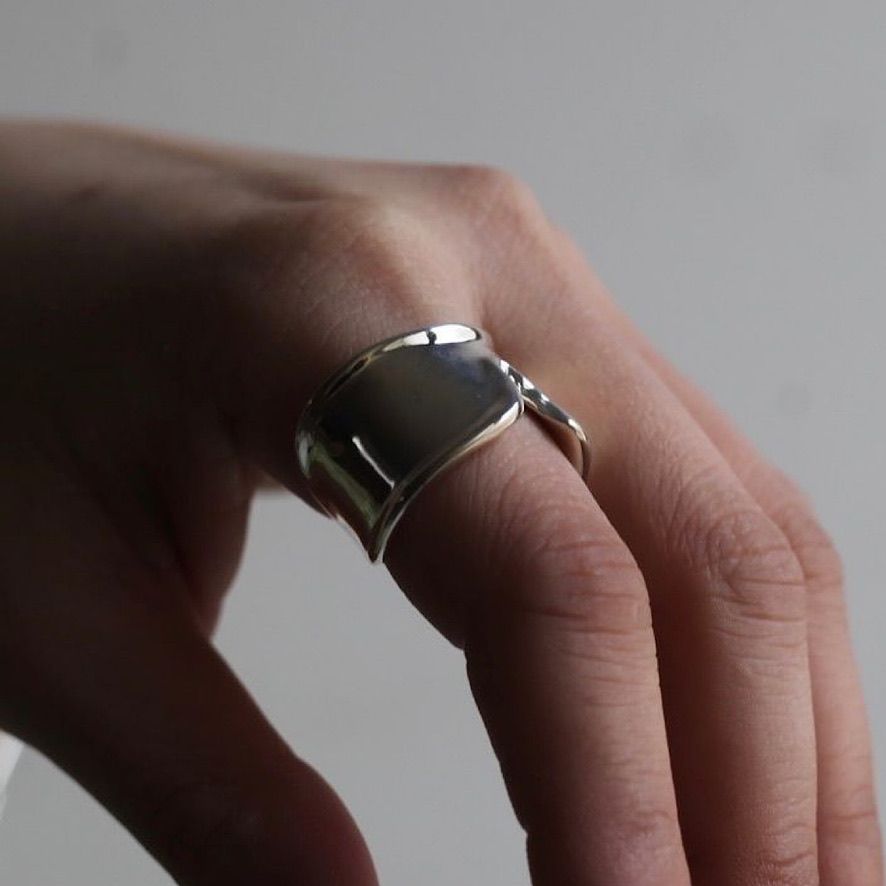【残り一点】Chopin Right Finger Armor Ring Slit(WHITE)