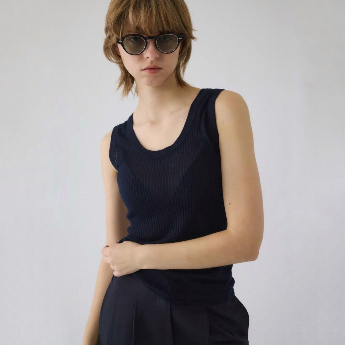 【残り一点】Needle Knit Tank Top