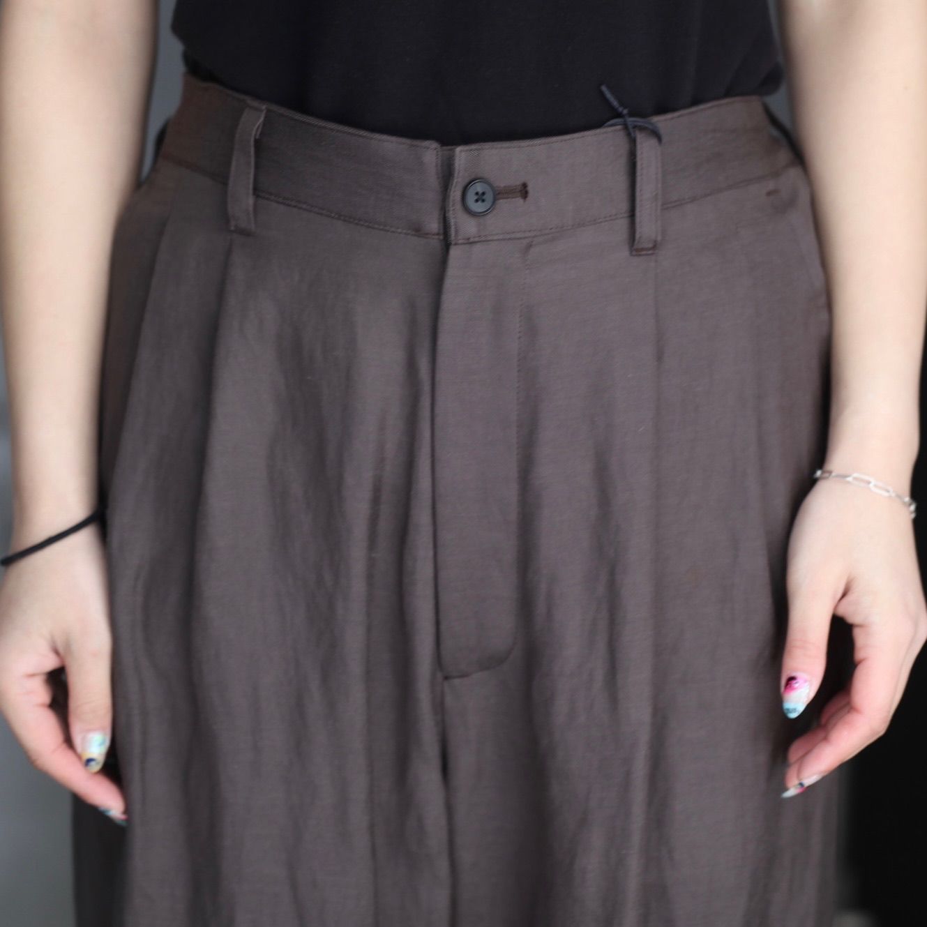 ssstein - 【残り一点】Vis/Li Twill Wide Easy Trousers ssstein - 【残り一点】Vis/Li Twill Wide Easy Trousers