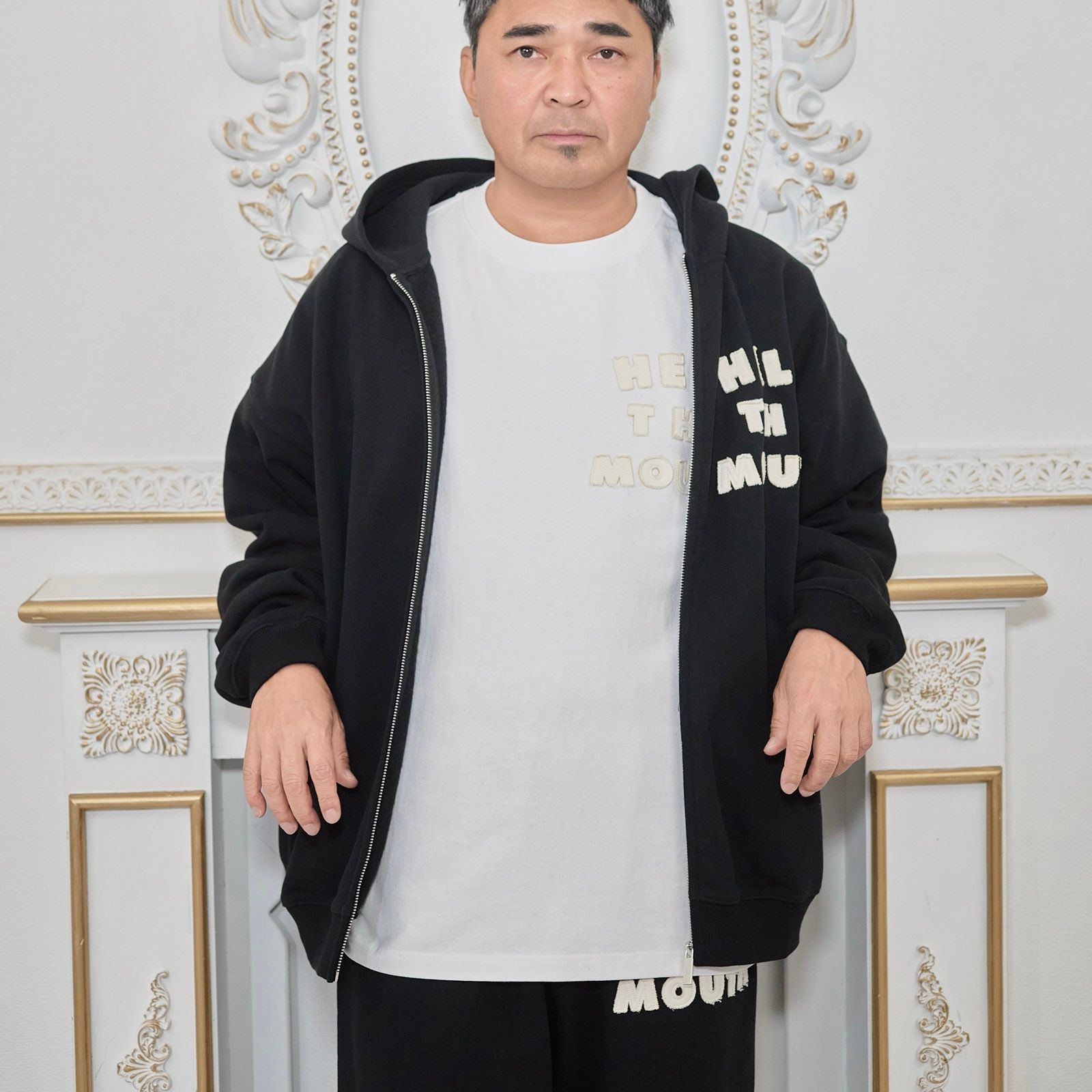 【残り一点】Patch Wide Sweat Pants