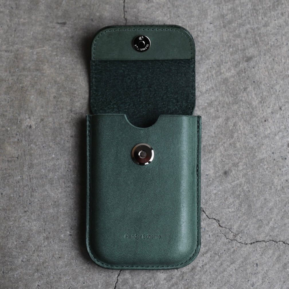 【次回入荷8月中旬予定】Flap Card Case(GREEN)