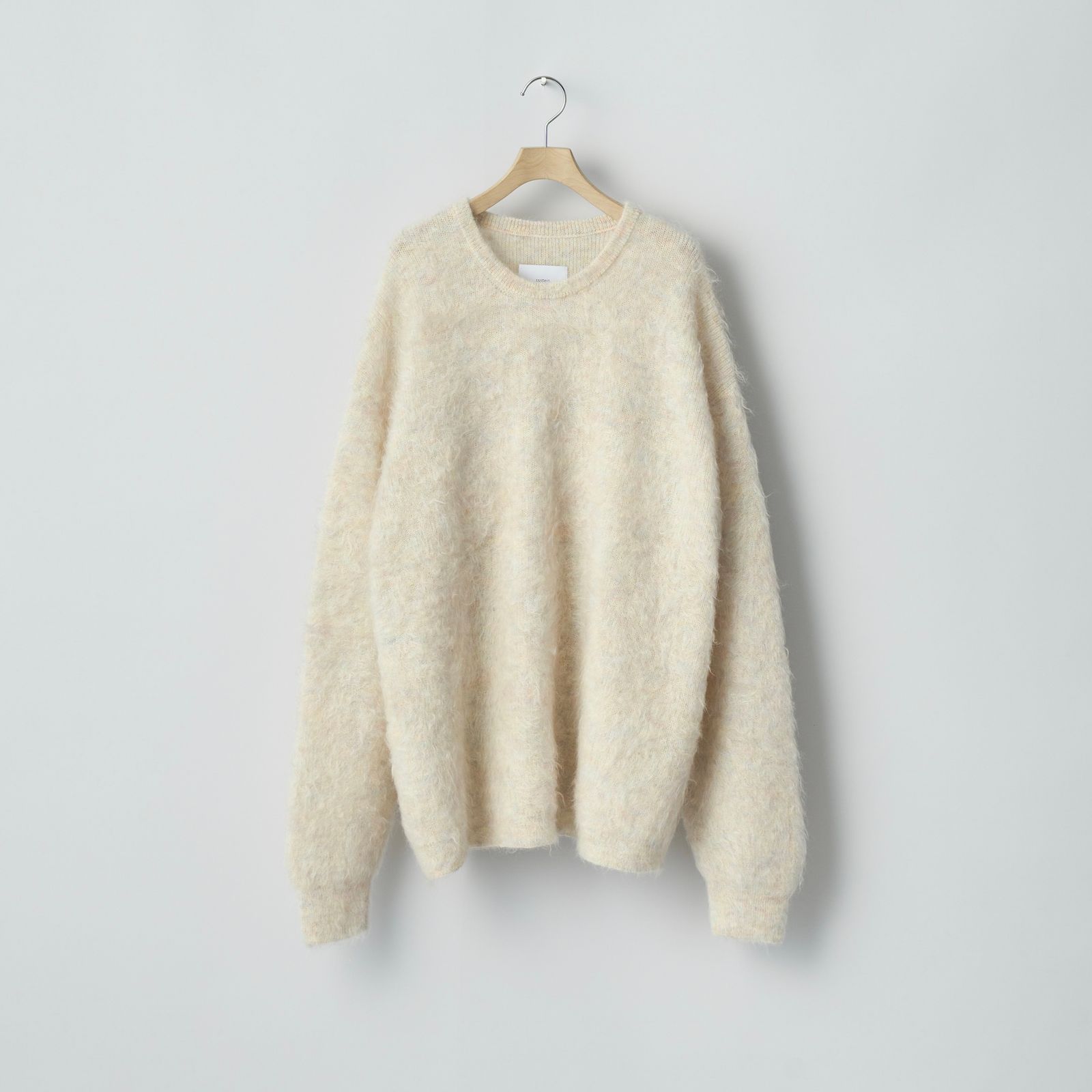 【残りわずか】Kid Mohair Knit Crew Neck LS