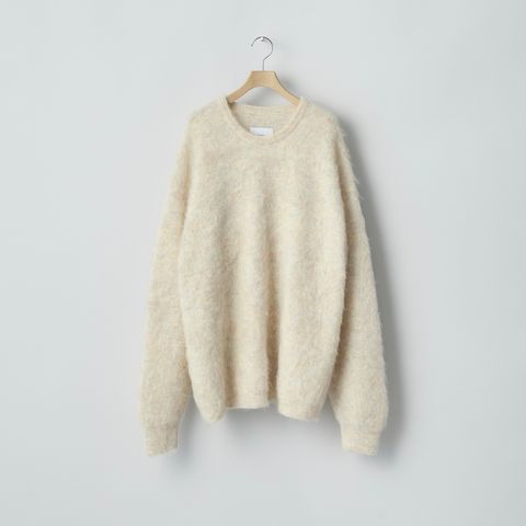 【残りわずか】Kid Mohair Knit Crew Neck LS