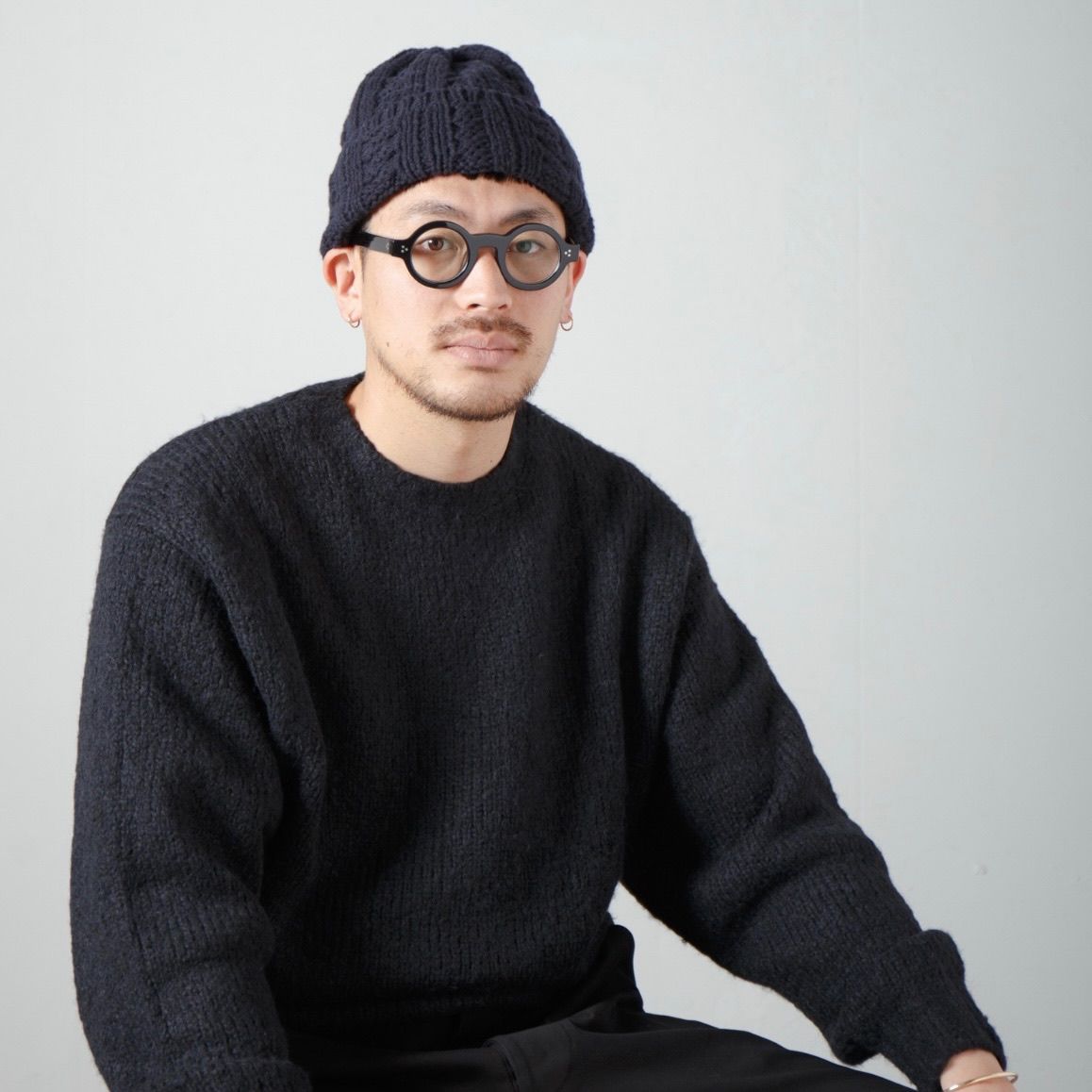 【残り一点】Insideout Cable Knit Cap