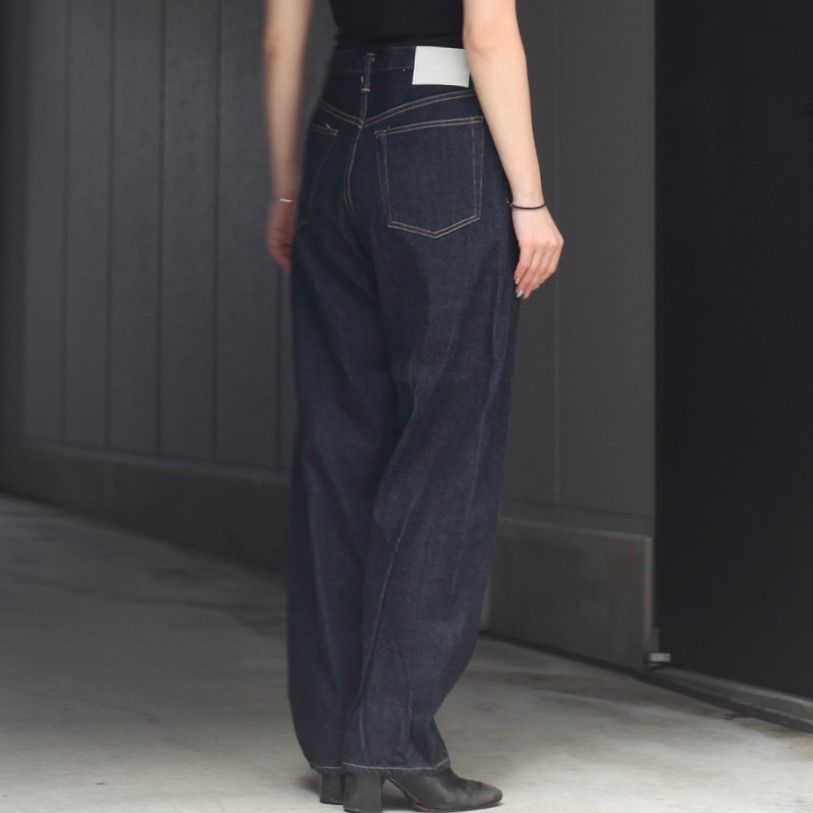 【残りわずか】Twist Seam Eco Denim Jeans