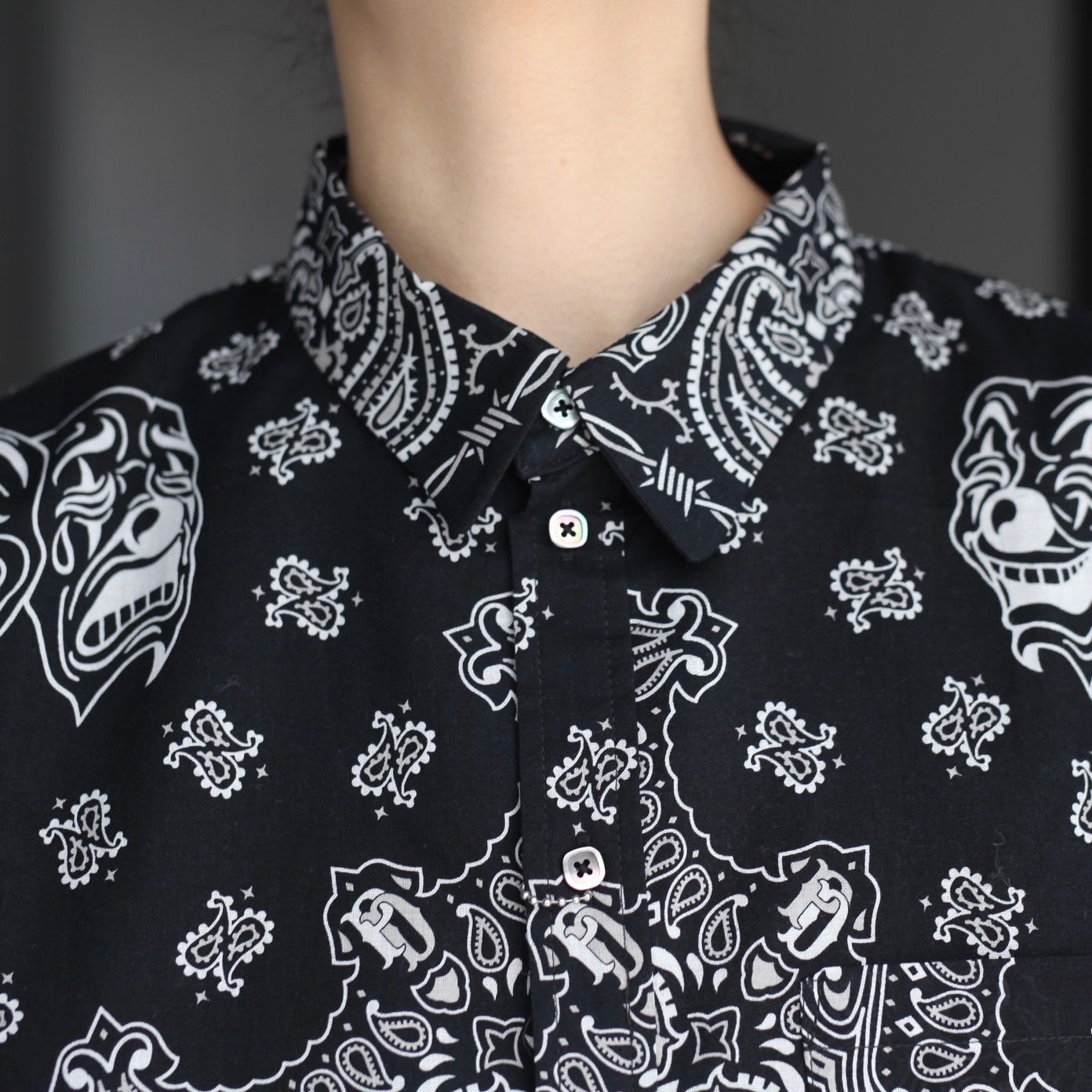 【残り一点】Cotton Bandana Shirt JKT