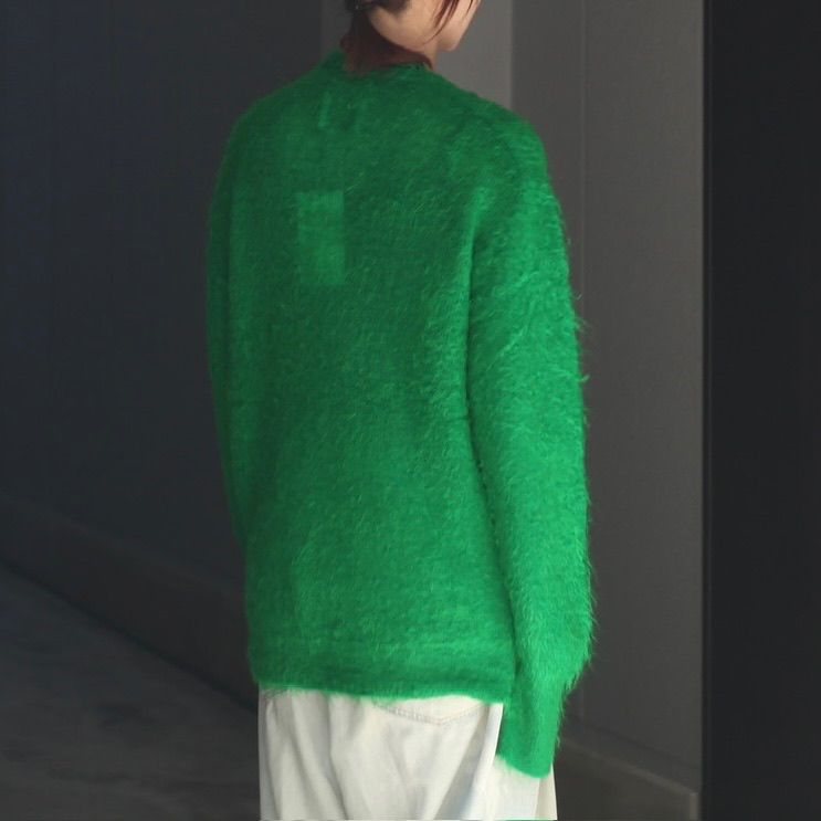 【残り一点】Super Kid Mohair Knit Crew Neck LS