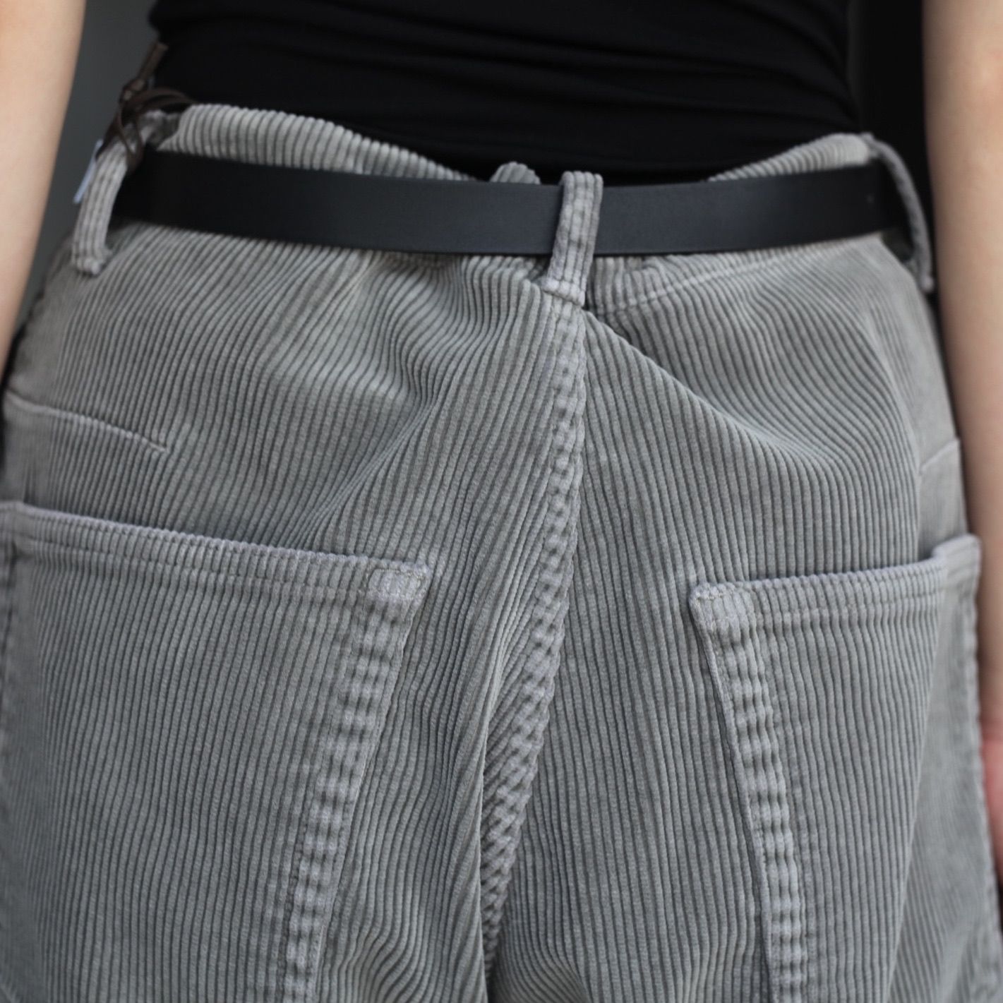【残り一点】3D Twisted Wide Leg 5P Pants