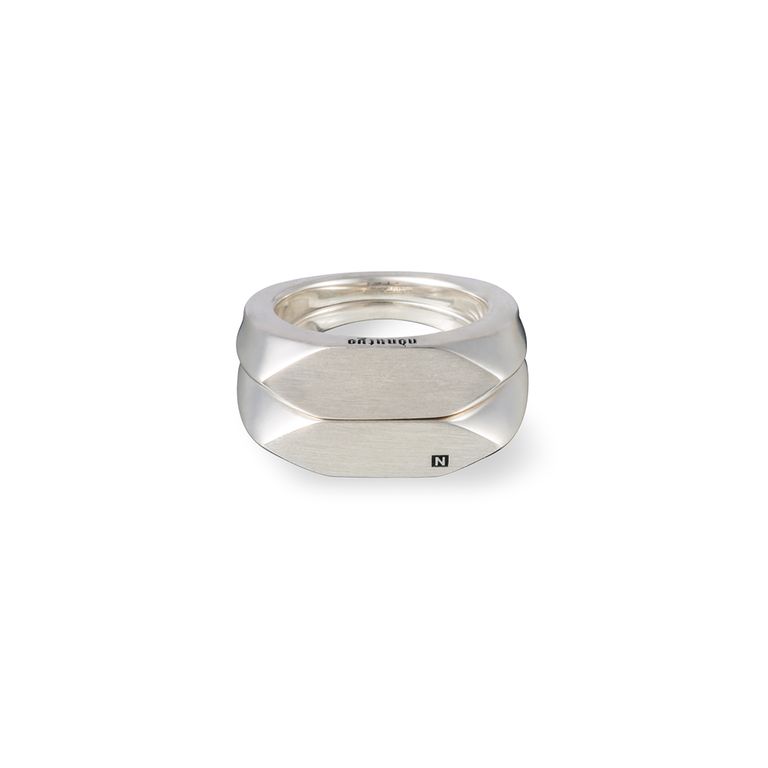 NIL DUE / NIL UN TOKYO - 【残りわずか】Double Signet Ring | ACRMTSM ONLINE STORE