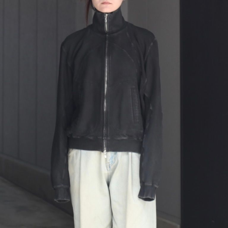 【残りわずか】Paneled Zip Up Sweat Shirt