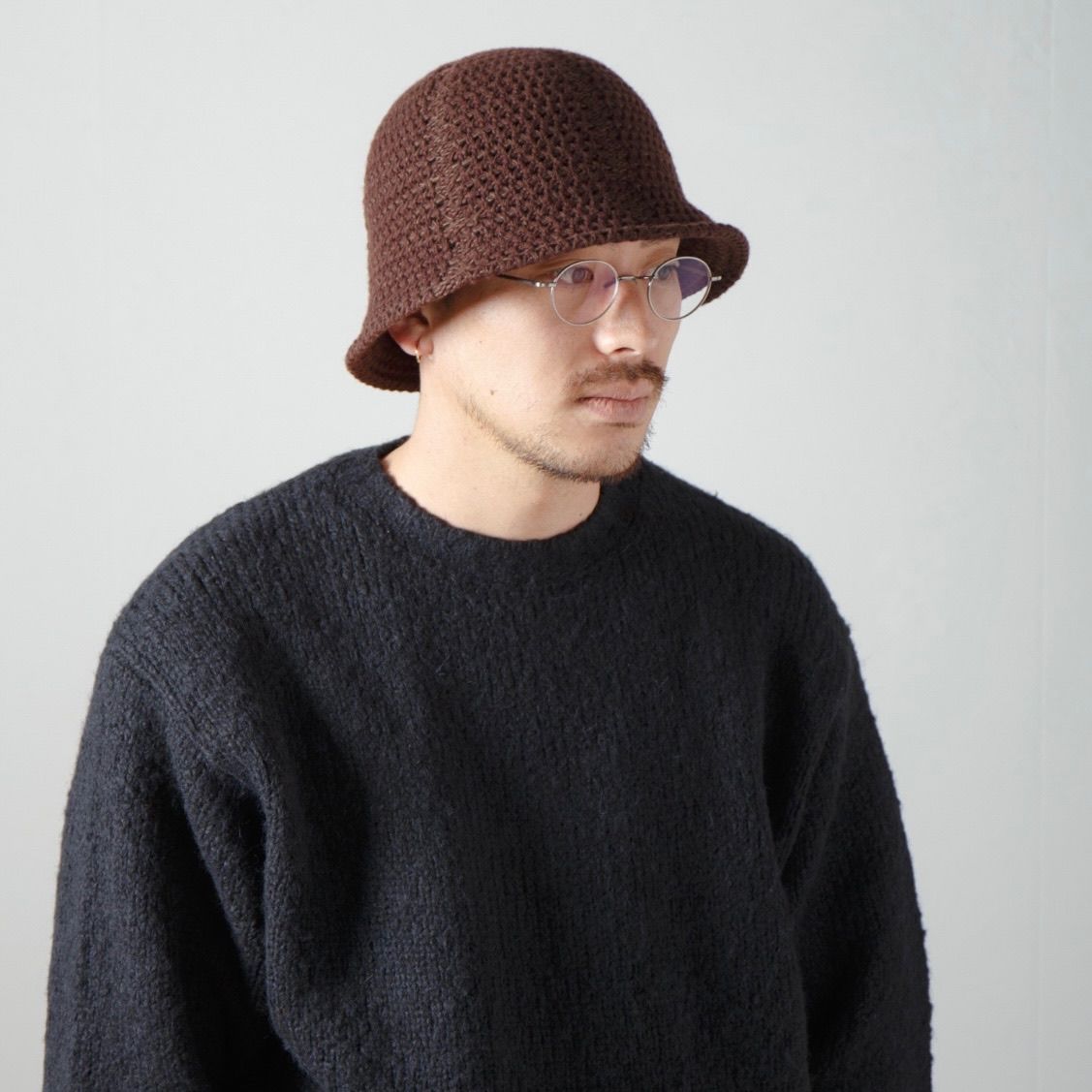 【残り一点】Busket Knit Tulip Hat