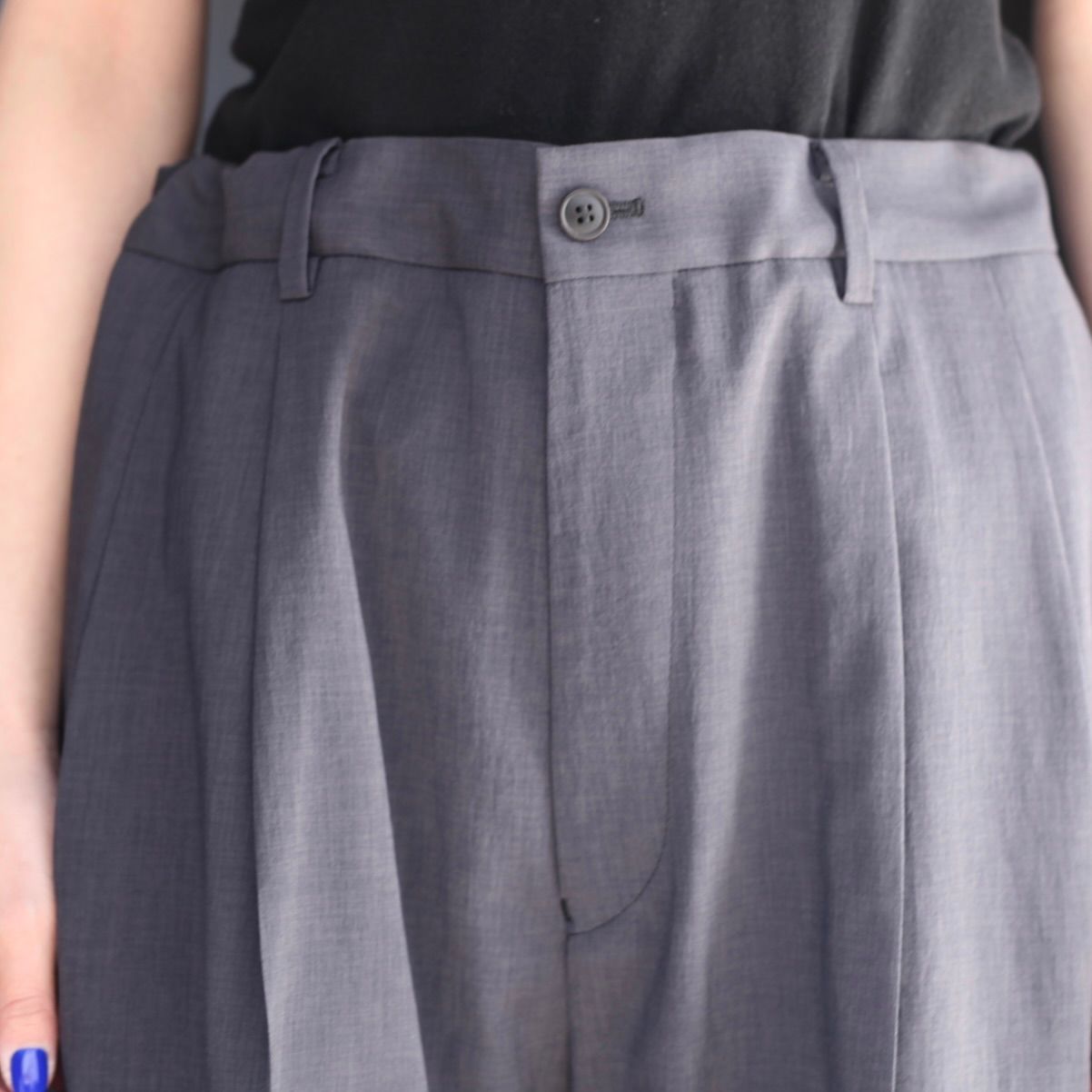 【残り一点】Double Pleated Trousers