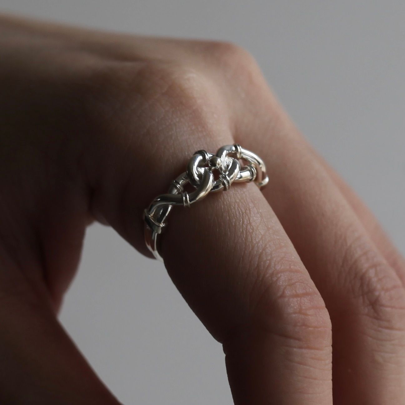 【残り一点】Vintage Knot Ring LARGE