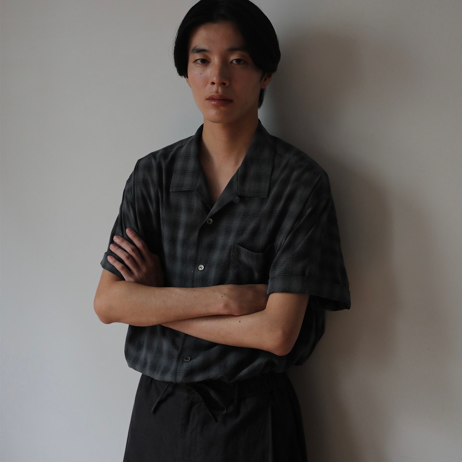 【残り一点】Italian Silk Shirt