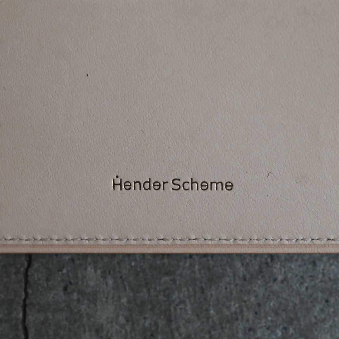 【再販売通知受付可能】Half Folded Wallet(NATURAL)