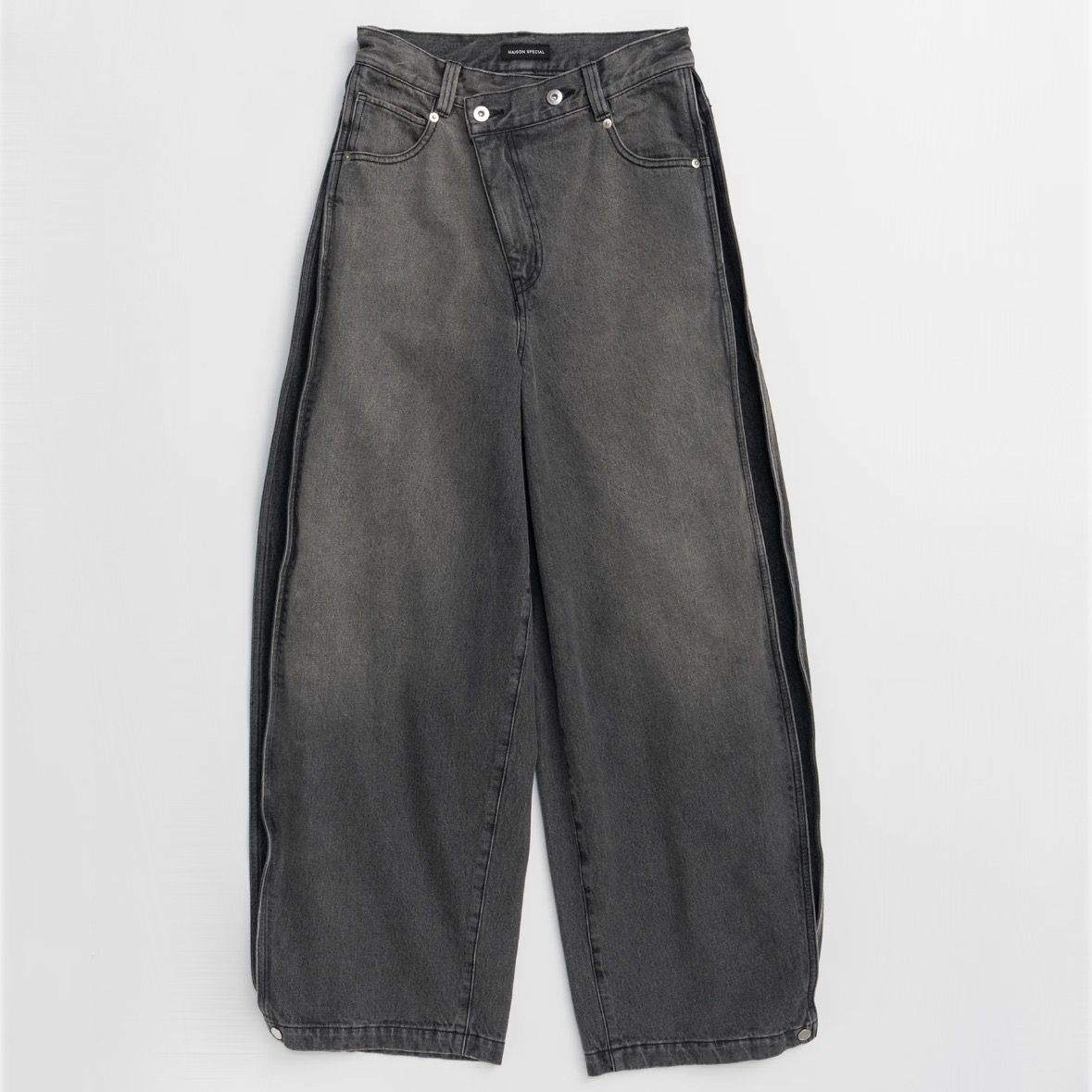 【残り一点】Side-Tuck Cocoon Denim Pants