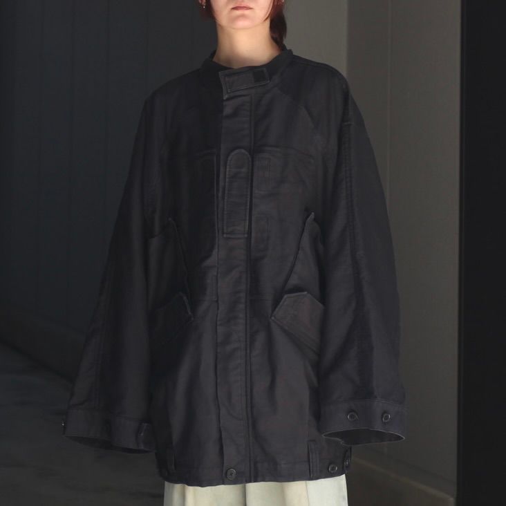 【残り一点】"Inception" Big-Sleeve Mole Skin JKT