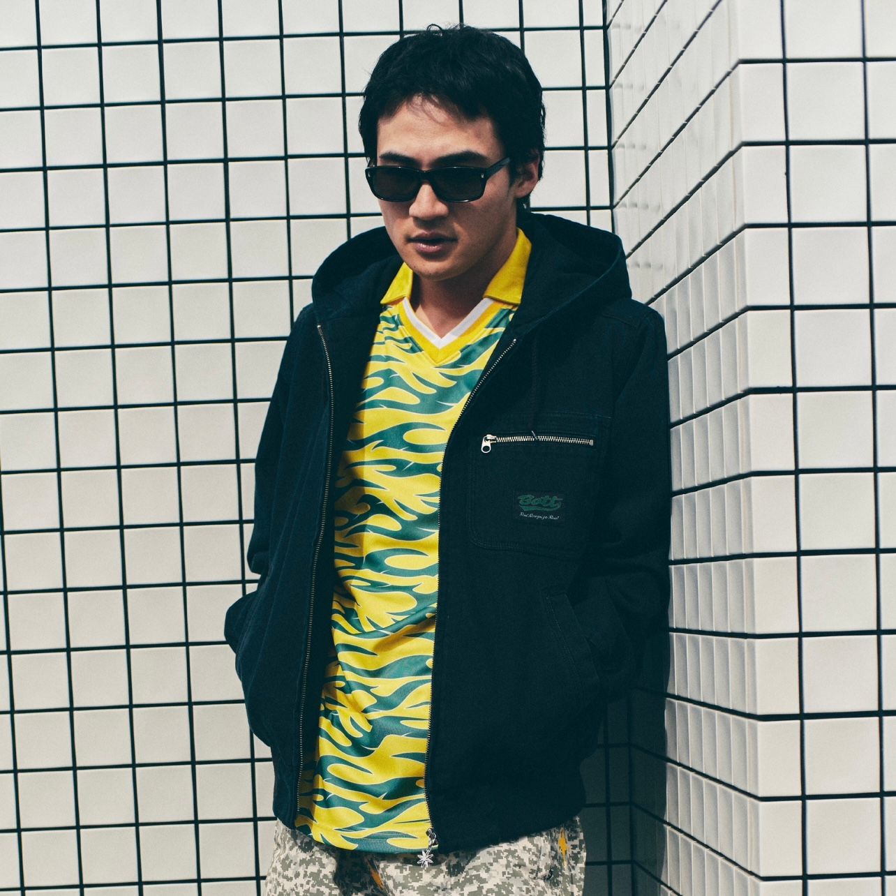 【残り一点】Flame Soccer Shirt