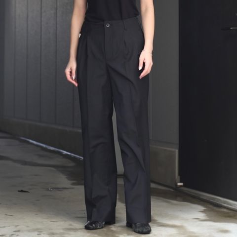 【残り一点】Wide Tailored Pants(QUINN_W/P TROPICAL)